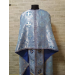 Light blue vestment with the icon - Greek vestment in brocade - Priest vestment