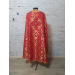 White Greek style vestments set in Nika brocade - Liturgical clothes for priest