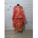 White Greek style vestments set in Nika brocade - Liturgical clothes for priest