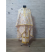 White Greek style vestments set in Nika brocade - Liturgical clothes for priest