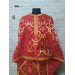White Greek style vestments set in Nika brocade - Liturgical clothes for priest