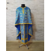 Chi-rho phelonion - Greek vestment in brocade - Priest vestment