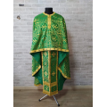 Chi-rho phelonion - Greek vestment in brocade - Priest vestment