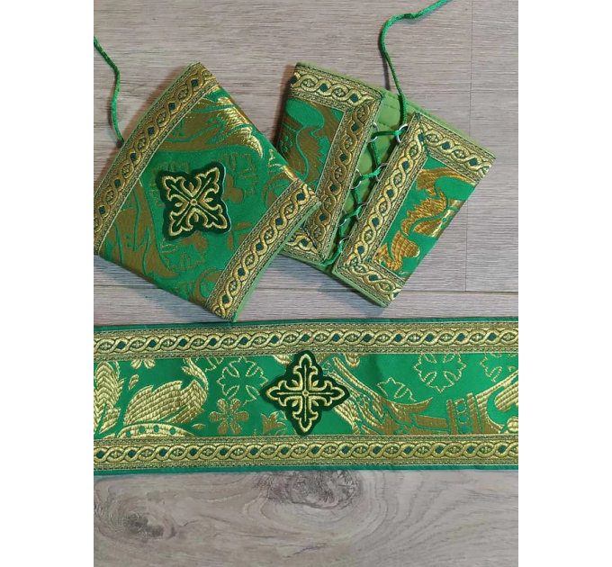 Greek vestment in brocade - Priest vestment - Liturgical costume for priest