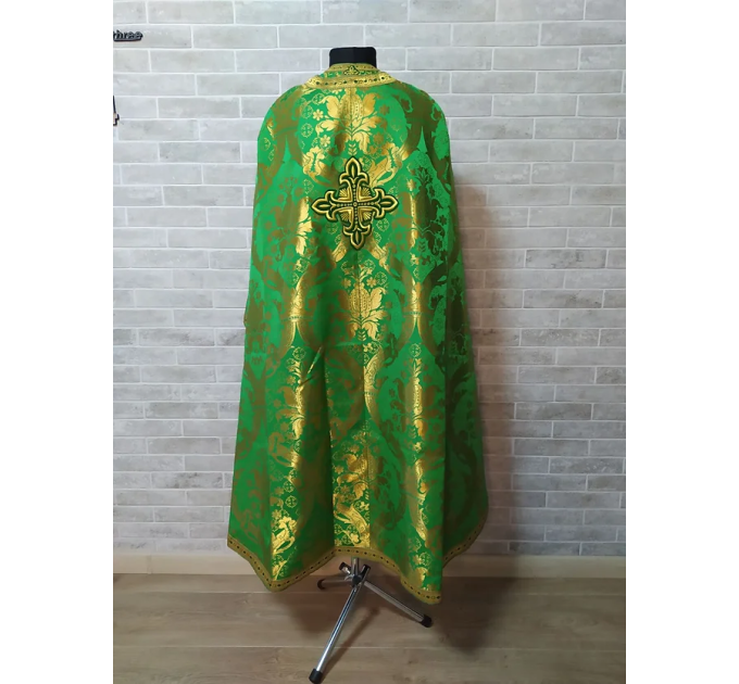 Greek vestment in brocade - Priest vestment - Liturgical costume for priest