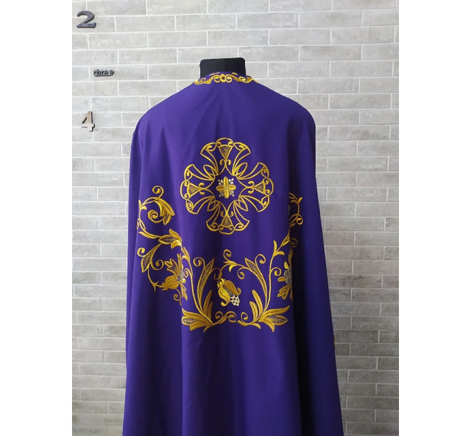 Greek vestment - Orthodox clothes - Priest embroidered liturgy clothes