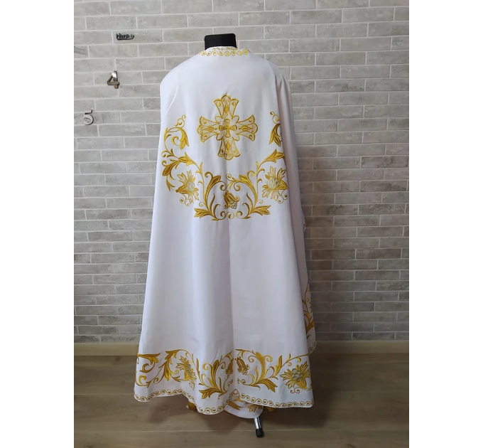 Greek vestment - Orthodox clothes - Priest embroidered liturgy clothes