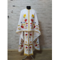 Embroidered Greek style vestment - Priest robe - Orthodox priest robe