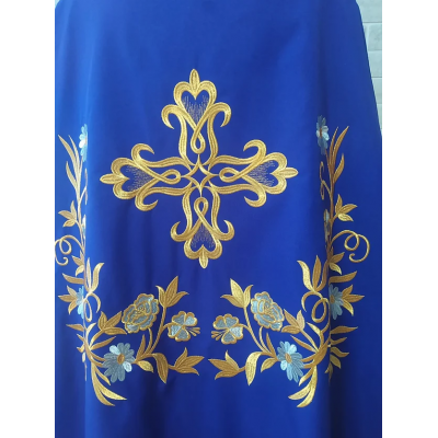 Embroidered Greek style vestment - Priest robe - Orthodox vestments - Gift idea