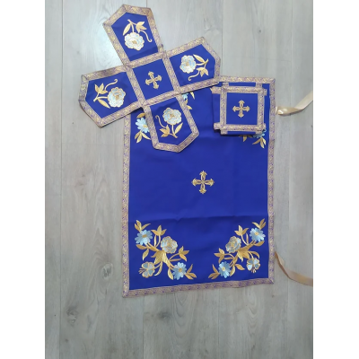 Embroidered Greek style vestment - Priest robe - Orthodox vestments - Gift idea