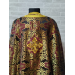 Black&Maroon vestment - Greek vestment in brocade - Priest liturgical clothes