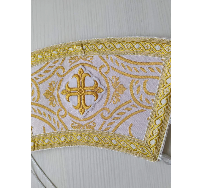 Greek vestment in brocade - Priest vestment - Liturgical orthodox priest costume