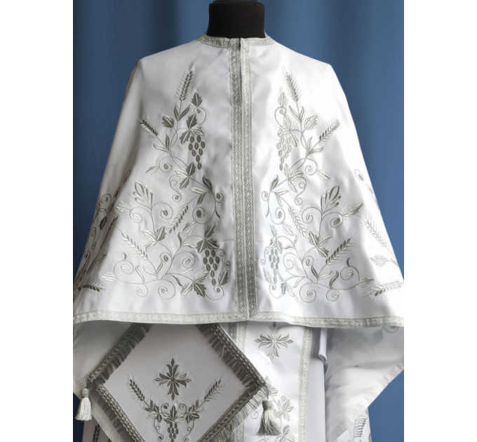 Green Greek vestment - Priest robe - Orthodox vestments - Priest vestment robe