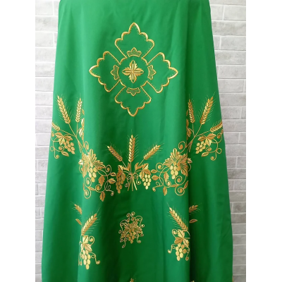 Green Greek vestment - Priest robe - Orthodox vestments - Priest vestment robe