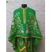 Green greek style vestment - Priest robe - Orthodox vestments - Liturgical cloth