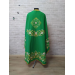 Green greek style vestment - Priest robe - Orthodox vestments - Liturgical cloth