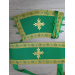 Green greek style vestment - Priest robe - Orthodox vestments - Liturgical cloth