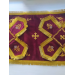 Dark red greek vestment - Orthodox clothes - Priest embroidered clothes