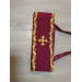 Dark red greek vestment - Orthodox clothes - Priest embroidered clothes