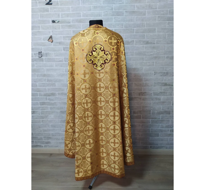 Gold vestment - Greek vestment in brocade - Priest vestment