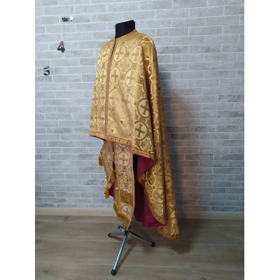 Gold vestment - Greek vestment in brocade - Priest vestment