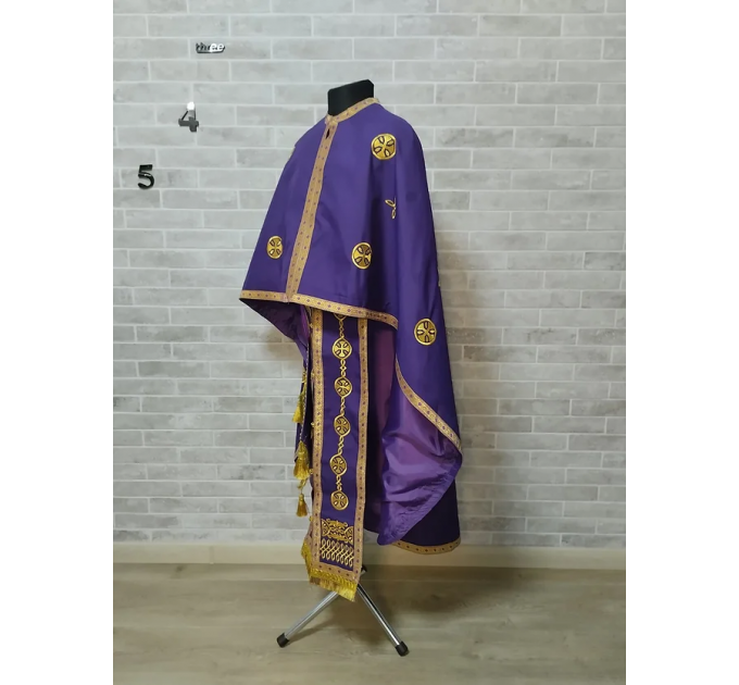 Greek vestment - Priest robe - Orthodox clothes - Apparels robe church cloth