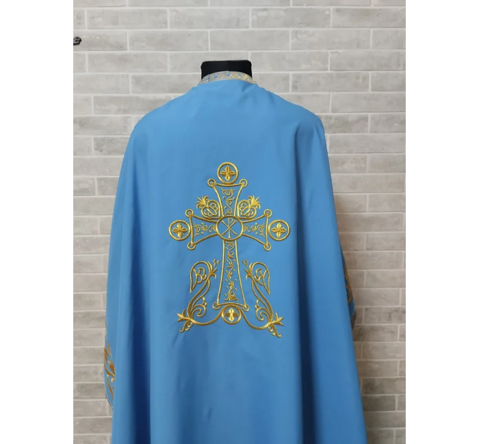 Greek vestment - Priest robe - Orthodox clothes - Priest costume with embroidery