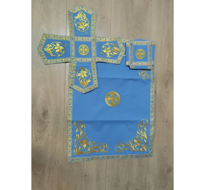 Greek vestment - Priest robe - Orthodox clothes - Priest costume with embroidery