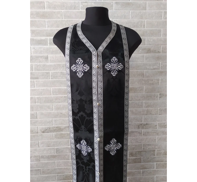 Orthodox vestment in brocade Greek-style - Priest vestment - Liturgical clothes