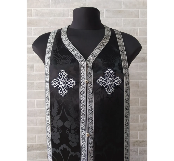 Orthodox vestment in brocade Greek-style - Priest vestment - Liturgical clothes