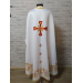 Embroidered Priest robe - Orthodox greek style vestment - Church attire toggery