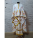 Embroidered Priest robe - Orthodox greek style vestment - Church attire toggery