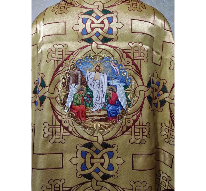 Greek vestment in gold brocade - Orthodox clothes - Canonicals - Apparel