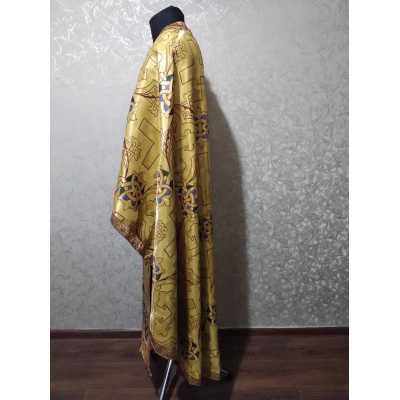 Greek vestment in gold brocade - Orthodox clothes - Canonicals - Apparel