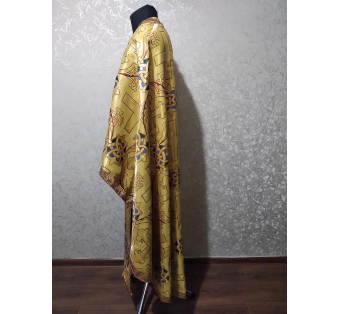 Greek vestment in gold brocade - Orthodox clothes - Canonicals - Apparel