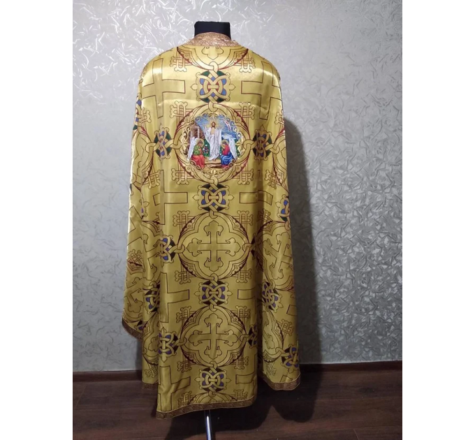 Greek vestment in gold brocade - Orthodox clothes - Canonicals - Apparel