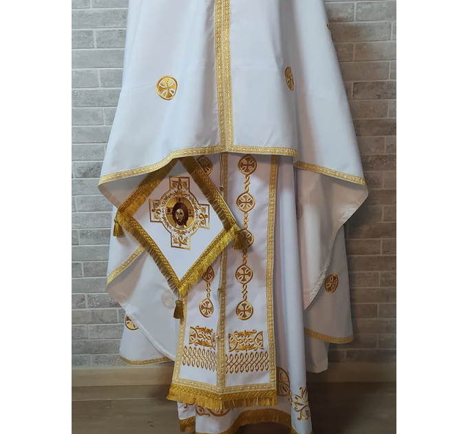 Greek vestment - Priest robe - Orthodox clothes - Apparel