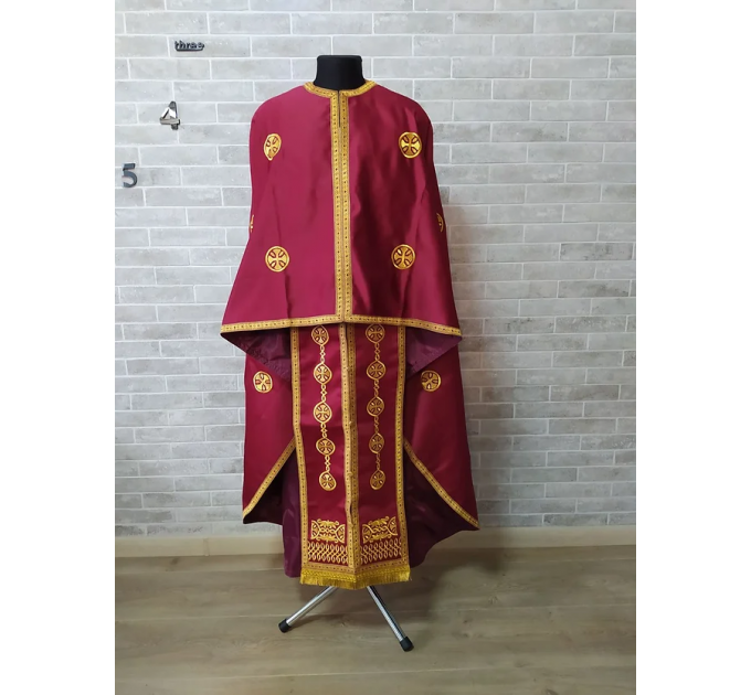 Greek vestment - Priest robe - Orthodox clothes - Apparel