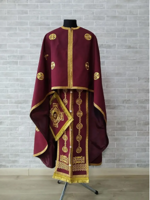 Greek vestment - Priest robe - Orthodox clothes - Apparel