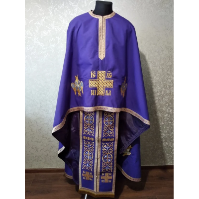 Greek vestment - Priest robe - Orthodox clothes - Priest costume - Canonicals