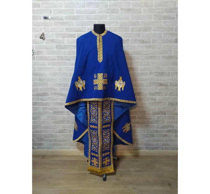 Greek vestment - Priest robe - Orthodox clothes - Priest costume - Canonicals