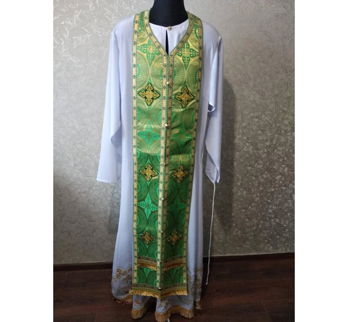 Greek vestment in brocade - Priest vestment - Liturgical clothes