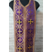 Greek vestment in violet brocade - Priest vestment - Clothes for priests