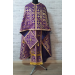 Greek vestment in violet brocade - Priest vestment - Clothes for priests