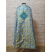 Liturgical vestment in blue brocade - Orthodox priest robe - Church attire