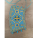 Liturgical vestment in blue brocade - Orthodox priest robe - Church attire