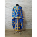 Polystavros vestment in greek brocade - Orthodox vestments- Religious cloth