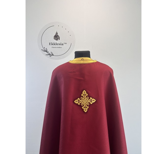 Reversible vestment - Double-sided two-color vestments for chaplain - Priest set