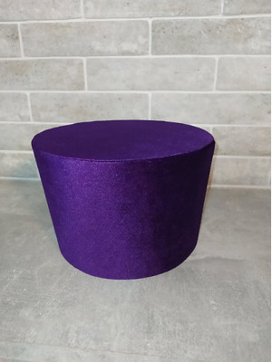 Violet Slavic  style kamilavka - Kamelaukion - biretta - cap - coif - biretta in velvet