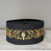 Greek style Skufia - Greek Skufia Calotte Black in Velvet - biretta - coif